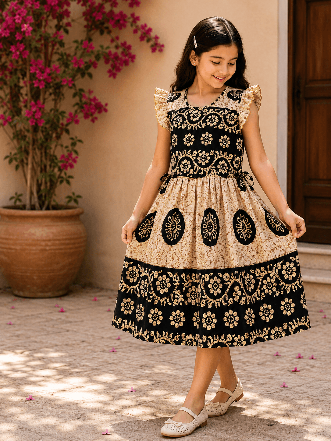 Midnight Bloom Dress - 1